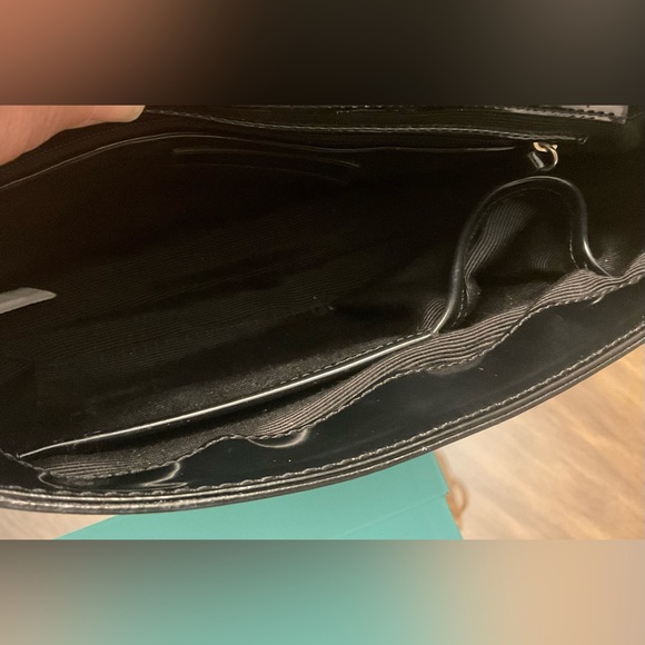 Ann Taylor Black Patent Leather Buckle Bag - Picture 11 of 11